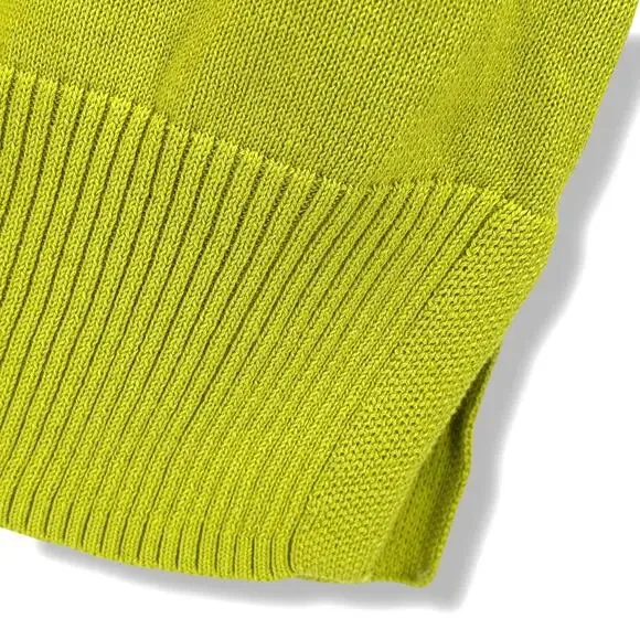 Belle by Kim Gravel Preppy Rainbow Cuff Sweater Women's Size Large Boat Neck - Picture 4 of 6